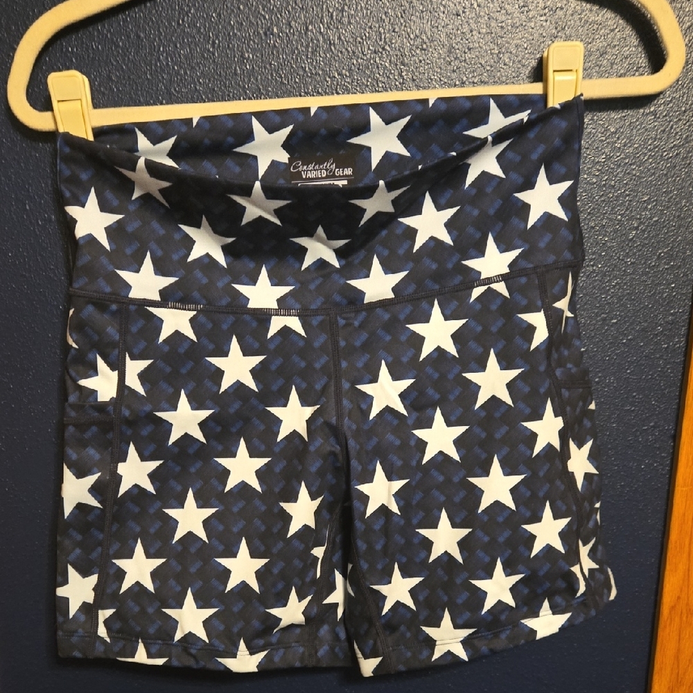 Constantly Varied Gear Blue Star Athletic Shorts